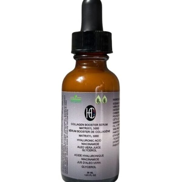 Collagen Booster Face Serum – Aloe Vera, Jojoba & Beeswax | Matrixyl 3000 + Hyaluronic Acid | Anti-Aging, Hydrating & Brightening