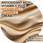 Blueberry Chebula Vitamin C+ Face Cream – Daily Anti-Aging, Brightening & Hydrating Moisturizer | Fresh Blueberry, Cucumber & Chebula Extract + Hyaluronic Acid + Vitamins B5, C & E | 125mL - Image 2