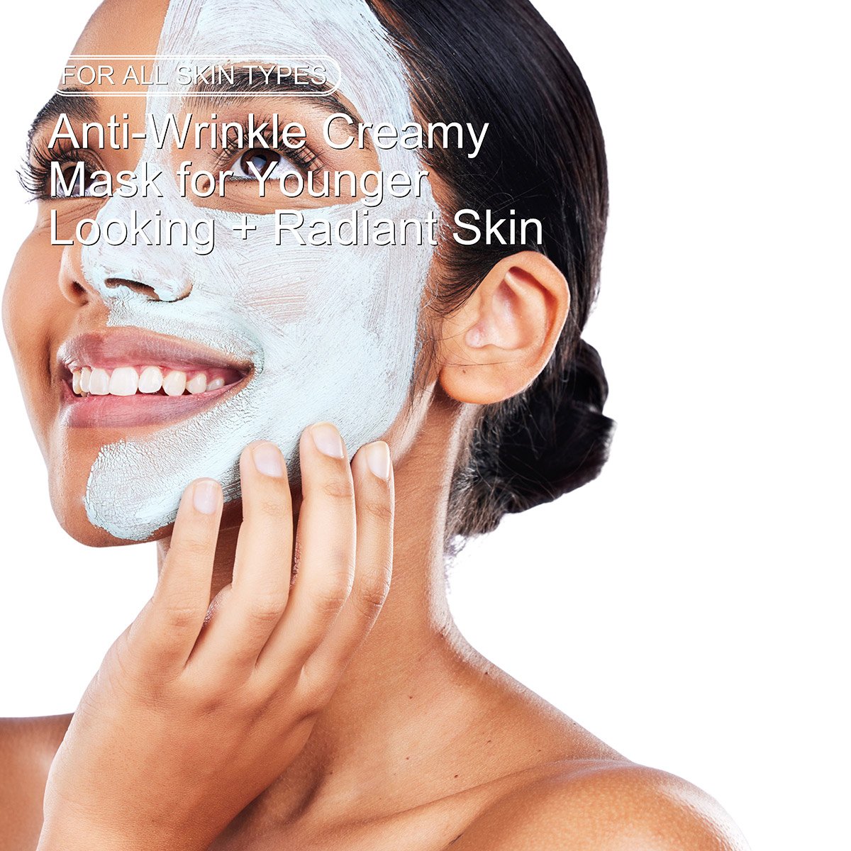 anti-aging-mask-img5.jpg Anti-Aging Face Mask – Weekly Rejuvenating Treatment | Fresh Cucumber, Watermelon & Carrot Juice + Argireline + Niacinamide (Vitamin B3) + Vitamin E | 125mL - Image 5