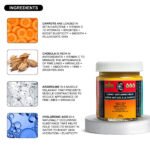 Carrot Anti-Aging Cream – Daily Brightening & Hydrating Face Moisturizer | Carrot Juice + Chebula Extract + Argireline + Hyaluronic Acid | 125mL - Image 7