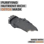 Charcoal Purifying Face Mask – Weekly Detox & Pore-Clearing Treatment | Charcoal + Willow Bark + Fresh Cucumber, Watermelon & Carrot Juice + Vitamin E | 125mL - Image 2