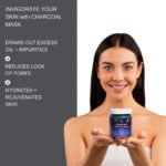 Charcoal Purifying Face Mask – Weekly Detox & Pore-Clearing Treatment | Charcoal + Willow Bark + Fresh Cucumber, Watermelon & Carrot Juice + Vitamin E | 125mL - Image 4