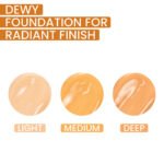 24K Gold HD Foundation – Flawless Radiance & Anti-Aging Coverage | Hyaluronic Acid + Vitamins B5, C, E | 30ml / 1.01 fl oz - Image 2