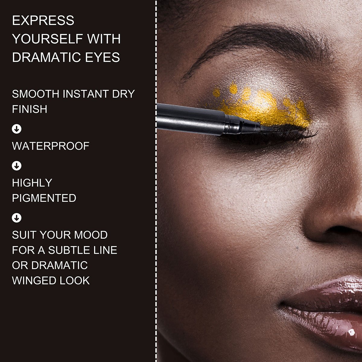 eyeliner-img4.jpg Matte Waterproof Liquid Eyeliner – Precise, Long-Lasting Definition | Highly Pigmented & Smudge-Proof | 1ml / 0.03 fl oz - Image 4