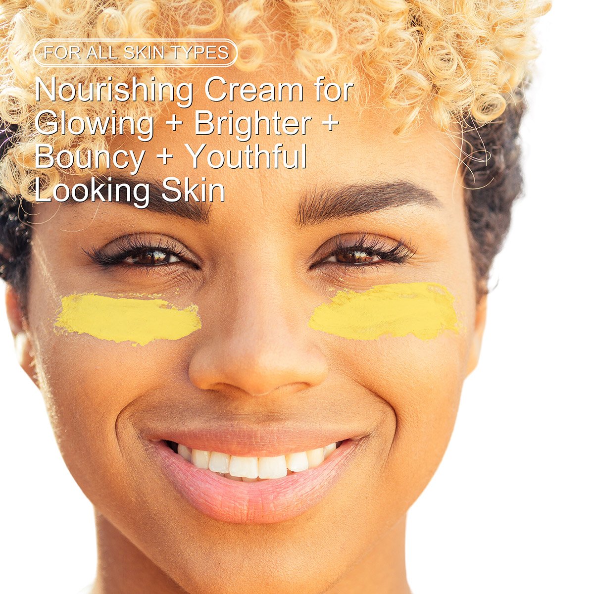 gold-cream-img5.jpg 24K Gold Glow Cream – Daily Radiance & Hydration Face Moisturizer with Fresh Carrot Juice, Hyaluronic Acid & Glutathione | Matcha & Turmeric Extracts | Vitamin B5 & C | 50mL / 1.7 fl oz - Image 5