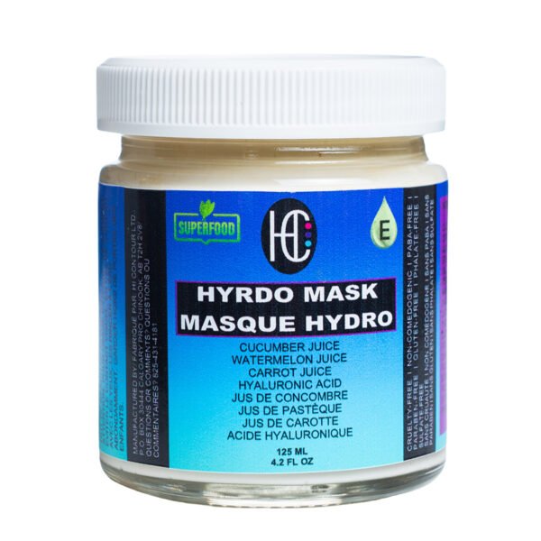 Hydro Mask – Weekly Hydration Boost | Fresh Cucumber, Watermelon & Carrot Juice | Hyaluronic Acid & Vitamin E | 125mL