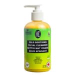 Mild Soothing Facial Cleanser – Daily Hydrating Face Wash | Neem Oil + Jojoba Microbeads + Avocado Oil | Removes Oil, Dirt & Makeup | Vitamin B5 for Elasticity | 237mL