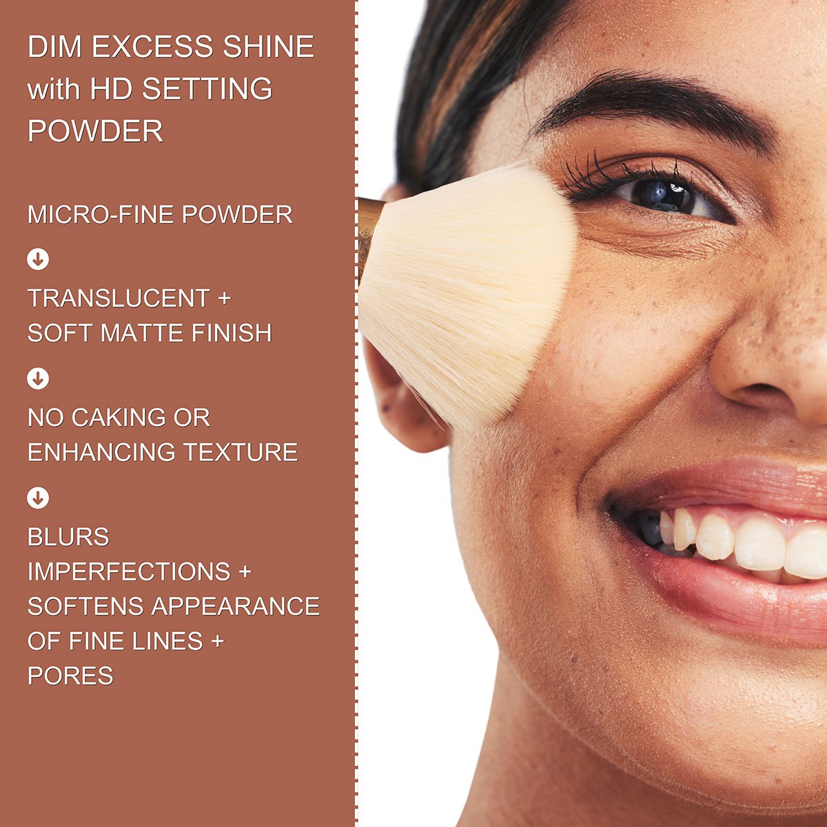 powder-img4.jpg HD Setting Powder – Oil-Control, Long-Lasting Matte Finish | Sets Concealer & Foundation | Shine-Free, Lightweight Formula | 8g / 0.28oz - Image 4